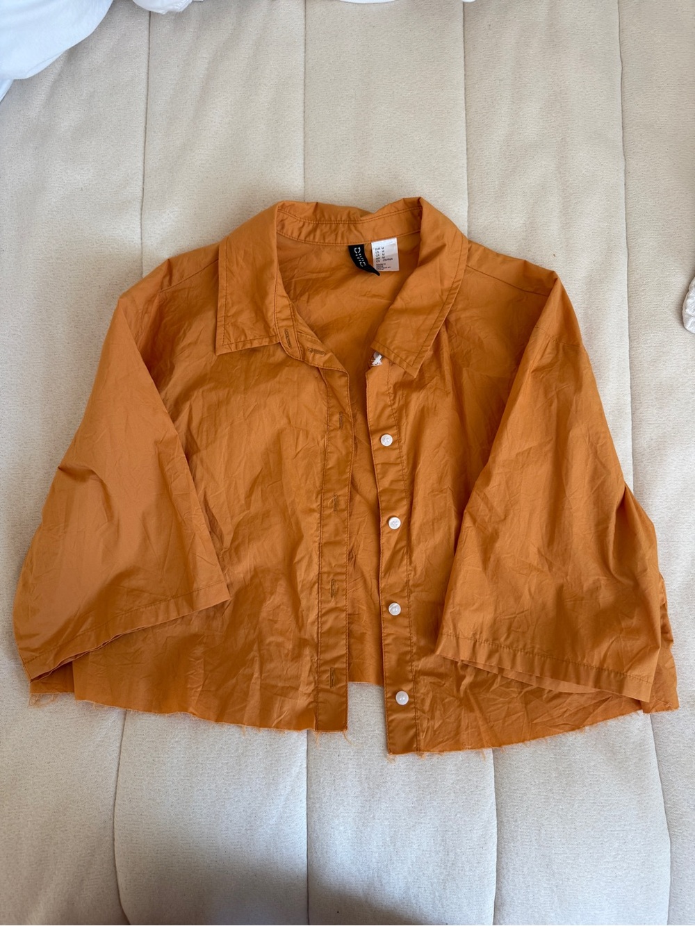 Cropped Button-Up